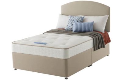 Sealy Revital Tufted Backcare Edge Double Divan Bed